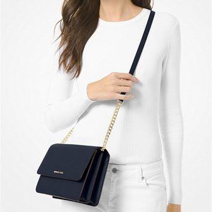 Michael Kors Leather Crossbody Bag NWT